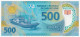 MAURITANIA - MAURITANIE 500 OUGUIYA P-25 POLYMER TRAWLER SHIP FISH - TOWER 2017 UNC - Mauritanië