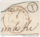 _Ik244:  Fragment Brief Met  N° 6: Ls:116: THOUROUT(niet Ingesneden)+postbusletter: T: LICHTERVELDE+THOUROUT 3 JUIL 1854 - 1851-1857 Médaillons (6/8)