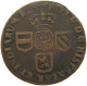 SPANISH NETHERLANDS NAMUR LIARD 1710 FELIPE V. (1700-1724, 1724-1746) #t016 0097 - 1556-1713 Spanish Netherlands