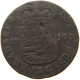 SPANISH NETHERLANDS NAMUR LIARD 1710 FELIPE V. (1700-1724, 1724-1746) #s053 0357 - 1556-1713 Spanische Niederlande