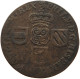 SPANISH NETHERLANDS LIARD 1709 FELIPE V. (1700-1724, 1724-1746) RARE #t065 0037 - 1556-1713 Spanish Netherlands