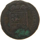 SPANISH NETHERLANDS LIARD 1695 CARLOS II (1665-1700) #s056 0409 - 1556-1713 Pays-Bas Espagols