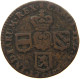 SPANISH NETHERLANDS LIARD 1692 CARLOS II (1665-1700) #s053 0355 - 1556-1713 Pays-Bas Espagols