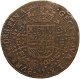 SPANISH NETHERLANDS JETON 1663 FELIPE IV. 1621-1665 Brussel #t109 0005 - 1556-1713 Spaanse Nederlanden