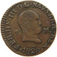 SPAIN NAVARRA MARAVEDI 1826 Ferdinand VII (1808-1833) PAMPLONA #t124 0147 - Monete Provinciali