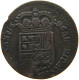 SPANISH NETHERLANDS OORD 1696 CARLOS II (1665-1700) #t137 0227 - 1556-1713 Paesi Bassi Spagnoli