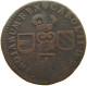 SPANISH NETHERLANDS OORD 1692 CARLOS II (1665-1700) MINTING ERROR #t137 0241 - 1556-1713 Spanische Niederlande