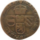 SPANISH NETHERLANDS OORD 1681 CARLOS II (1665-1700) DOUBLE STRUCK DATE #t063 0525 - 1556-1713 Spanische Niederlande
