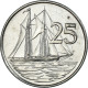 Monnaie, Îles Caïmans, 25 Cents, 1992 - Caimán (Islas)