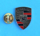 Delcampe - 1 PIN'S //   ** LOGO / PORSCHE / STUTTGART ** - Porsche