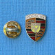 Delcampe - 1 PIN'S //  ** LOGO / PORSCHE STUTTGART ** - Porsche