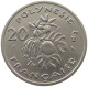 POLYNESIA 20 FRANCS 1972  #a043 0121 - French Polynesia