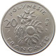 POLYNESIA 20 FRANCS 1970  #a013 0815 - Französisch-Polynesien