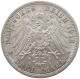 PREUSSEN 3 MARK 1913  #t067 0041 - 2, 3 & 5 Mark Zilver