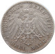 PREUSSEN 3 MARK 1911 A Wilhelm II. (1891-1918) #t013 0083 - 2, 3 & 5 Mark Argent