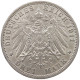 PREUSSEN 3 MARK 1911  #t140 0733 - 2, 3 & 5 Mark Plata