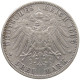 PREUSSEN 3 MARK 1909  #t140 0715 - 2, 3 & 5 Mark Plata