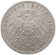 PREUSSEN 3 MARK 1908  #t140 0709 - 2, 3 & 5 Mark Plata