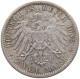 PREUSSEN 2 MARK 1905 Wilhelm II. (1888-1918) #c056 0117 - 2, 3 & 5 Mark Argent