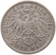 PREUSSEN 2 MARK 1905 Wilhelm II. (1888-1918) #c064 0491 - 2, 3 & 5 Mark Silber