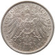 PREUSSEN 2 MARK 1913  #t067 0135 - 2, 3 & 5 Mark Zilver