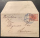 Romania SERDARU GARA 31 DEC 1908 RARE 3 BANI LOCAL VISIT CARD RATE On Small New Year Envelope (cover - Covers & Documents