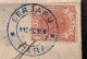 Romania SERDARU GARA 31 DEC 1908 RARE 3 BANI LOCAL VISIT CARD RATE On Small New Year Envelope (cover - Brieven En Documenten