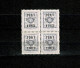 1961 PRE714** X 4 Zonder Scharnier.Heraldieke Leeuw:5c.Opdruk 1961-1962.OBP 34 Euro - Typo Precancels 1951-80 (Figure On Lion)