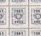 1961 PRE714** Zonder Scharnier.Heraldieke Leeuw:5c.Opdruk 1961-1962.OBP 8,5 Euro - Typo Precancels 1951-80 (Figure On Lion)