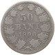 ROMANIA 50 BANI 1900 Carol I. 1866-1914 #c040 0447 - Roumanie