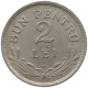 ROMANIA 2 LEI 1924  #t145 0109 - Roumanie