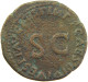ROME EMPIRE DUPONDIUS  Tiberius (4-37) #c066 0353 - La Dinastía Julio-Claudia (-27 / 69)