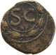 ROME EMPIRE DUPONDIUS  Augustus (27BC-14AD) #c066 0347 - The Julio-Claudians (27 BC Tot 69 AD)