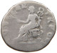 ROME EMPIRE DENAR  Vespasianus (69-79) SEATED ROMA #t110 0289 - Les Flaviens (69 à 96)