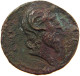 ROME EMPIRE QUADRANS  Hadrianus (117-138) COS III ZEUS AMMON RARE #t151 0339 - The Julio-Claudians (27 BC To 69 AD)