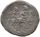 ROME REPUBLIC DENAR  ROMA X Dioscuri Rostrum #t109 1065 - Republic (280 BC To 27 BC)