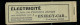 Carnet : N° A 10 B  Electricité ENERGY-CAR - Moteurs Et Chauffage - 1907-1941 Alte [A]