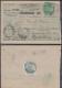 ⁕ Yugoslavia 1946 Serbia / Vojvodina ⁕ Postal Savings Bank Novi Sad - Money Order Receipt - PORTO Official ⁕ GOSPODJINCI - Segnatasse