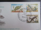 FDC 1344/47 En 1348 'Reptielen' - 1961-1970