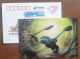 Microraptor Dinosaur,pterosaur In The Sky,China 2017 Chinese Dinosaur 3D Raster Advertising Pre-stamped Card - Fossils