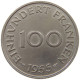 SAARLAND 100 FRANKEN 1955  #a043 0301 - 100 Franchi