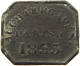 SCOTLAND TOKEN 1833 AUCHTERGAVEN PARISH 1833 #t124 0233 - Scottish