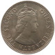 SEYCHELLES 25 CENTS 1960 Elizabeth II. (1952-2022) #c011 0619 - Seychelles