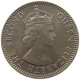 SEYCHELLES 25 CENTS 1960 Elizabeth II. (1952-2022) #c011 0617 - Seychellen