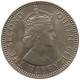 SEYCHELLES 25 CENTS 1960 Elizabeth II. (1952-2022) #c011 0621 - Seychelles