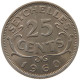 SEYCHELLES 25 CENTS 1960 Elizabeth II. (1952-2022) #c011 0621 - Seychelles