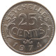 SEYCHELLES 25 CENTS 1974 Elizabeth II. (1952-2022) #s028 0221 - Seychellen