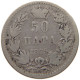 SERBIA 50 PARA 1875 Milan Obrenovich IV. #t092 0497 - Serbie