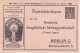 Entier De La Poste Locale Allemande De Berlin (1890) Timbrée Sur Commande Publicité Avec Lion, Gaz Et Lumière - Felini