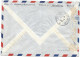 HELVETIA JEUX OLYMPIQUES SERIE SURTAXE LETTRE COVER AVION ST MORITZ 30.1.1948 TO FRANCE - Invierno 1948: St-Moritz